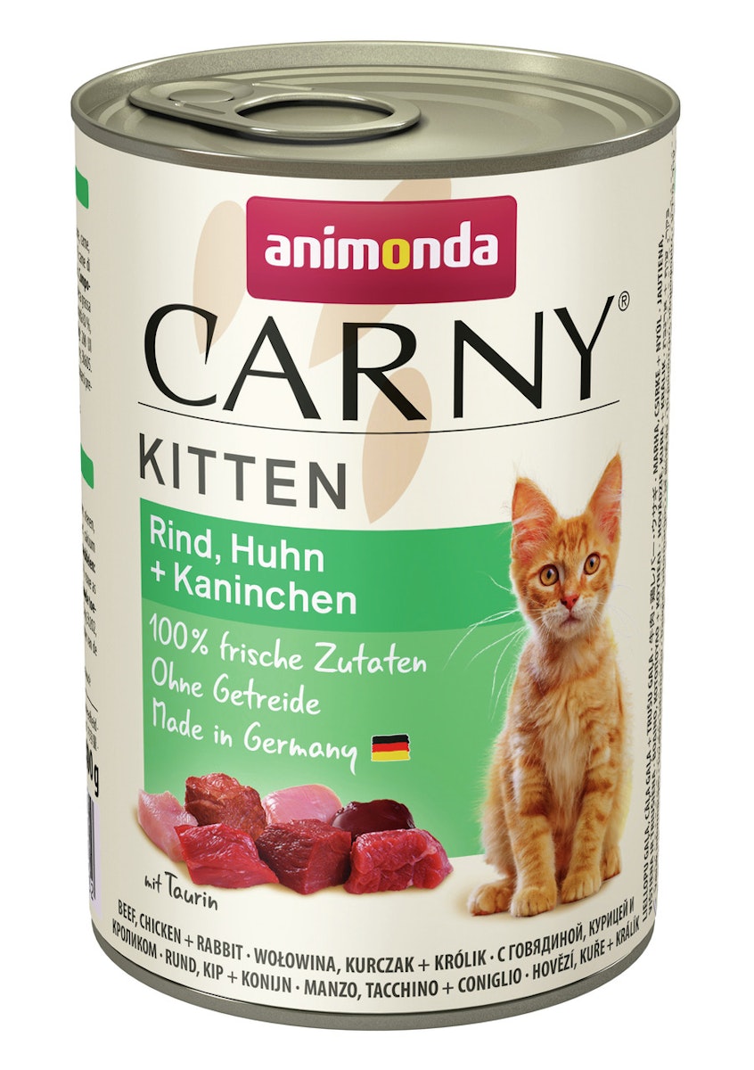 animonda Carny Kitten 400g Dose Katzennassfutter von Animonda