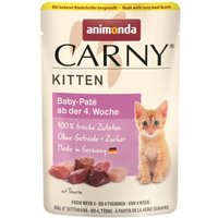 animonda Carny Nassfutter Katze Kitten, Baby-Paté 12x85 g animonda Carny Nassfutter Katze Kitten, Baby-Paté 12x85 g von Animonda