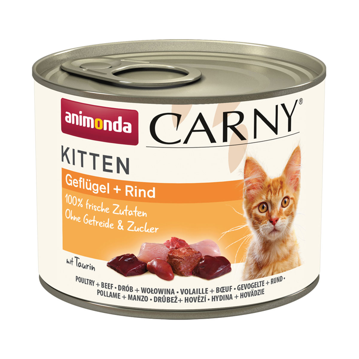 animonda Carny Kitten Geflügel + Rind 12x200g animonda Carny Kitten Geflügel + Rind 12x200g von animonda Carny