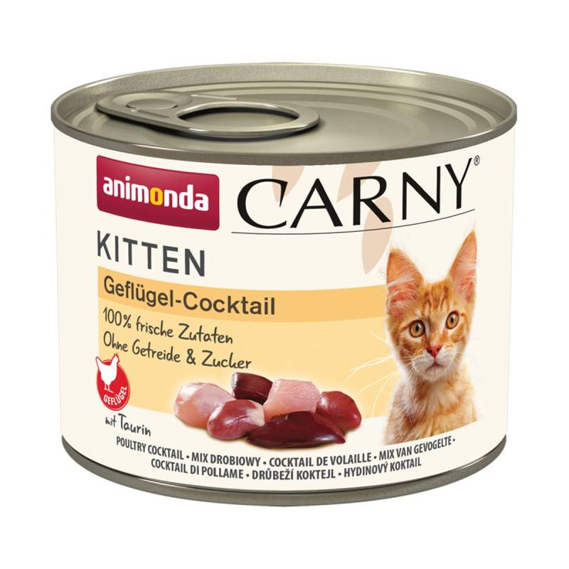 animonda Carny Kitten Geflügel-Cocktail 12x200g von animonda Carny