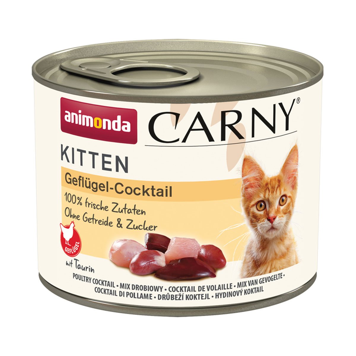 animonda Carny Kitten Geflügel-Cocktail 24x200g von animonda Carny