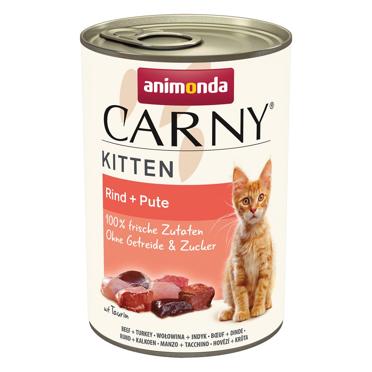 animonda Carny Kitten Rind + Pute 12x400g von animonda Carny