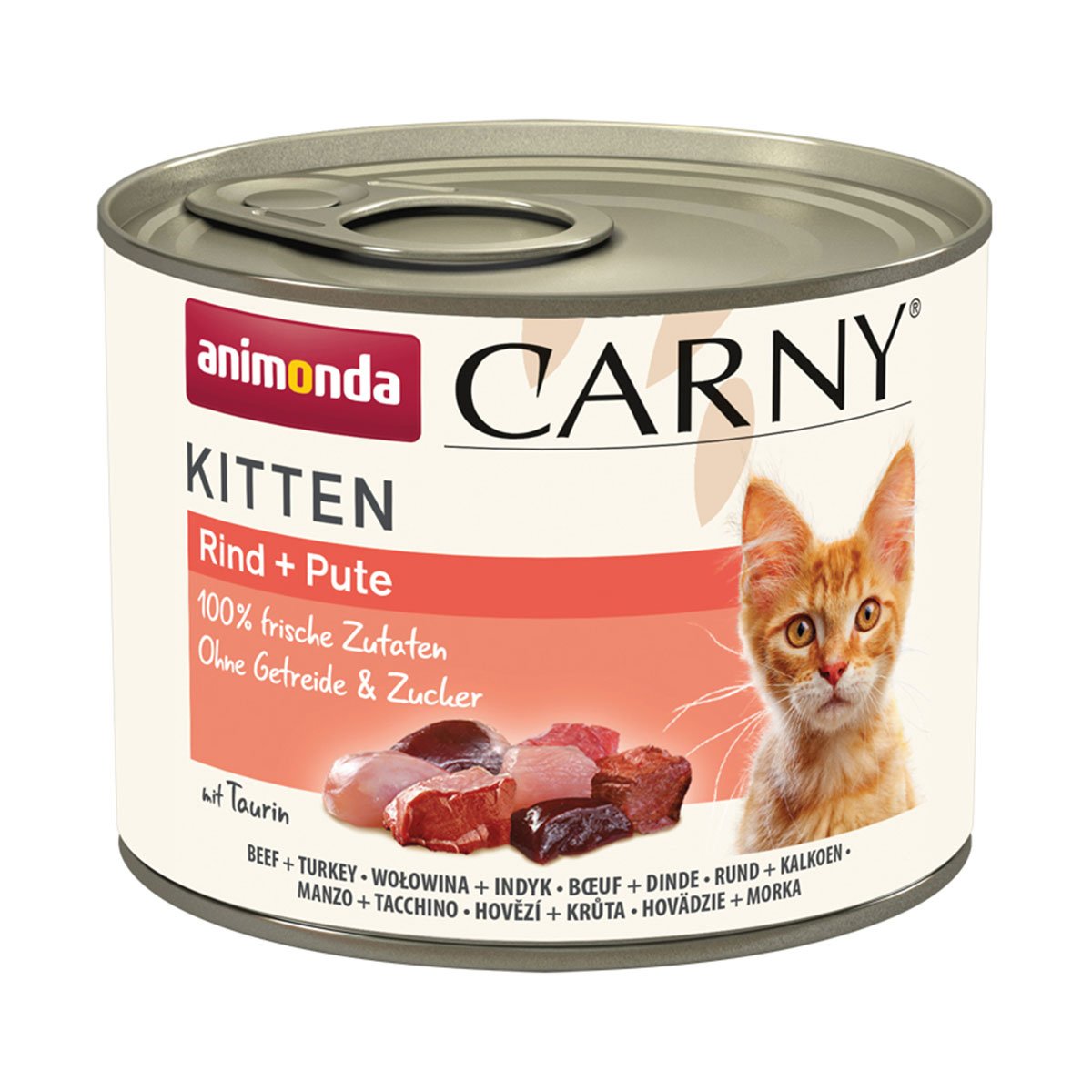 animonda Carny Kitten Rind + Pute 24x200g von animonda Carny