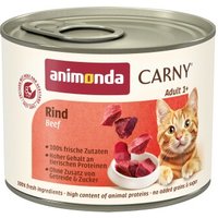 animonda Carny Nassfutter Katze Adult Rind 12x200 g von Animonda