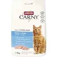 animonda Carny Trockenfutter Katze, Adult, Sterilised, Huhn und Pute 10 kg animonda Carny Trockenfutter Katze, Adult, Sterilised, Huhn und Pute 10 kg von Animonda