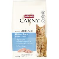 animonda Carny Trockenfutter Katze Adult, Sterilised, Huhn und Pute 1,75 kg von Animonda