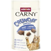 animonda Carny crunchy Snacks Huhn mit Lachs 10x50 g von Animonda