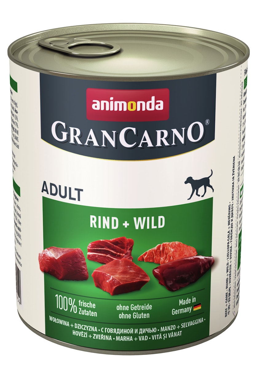 animonda Gran Carno Adult 800g Dose Hundenassfutter von Animonda