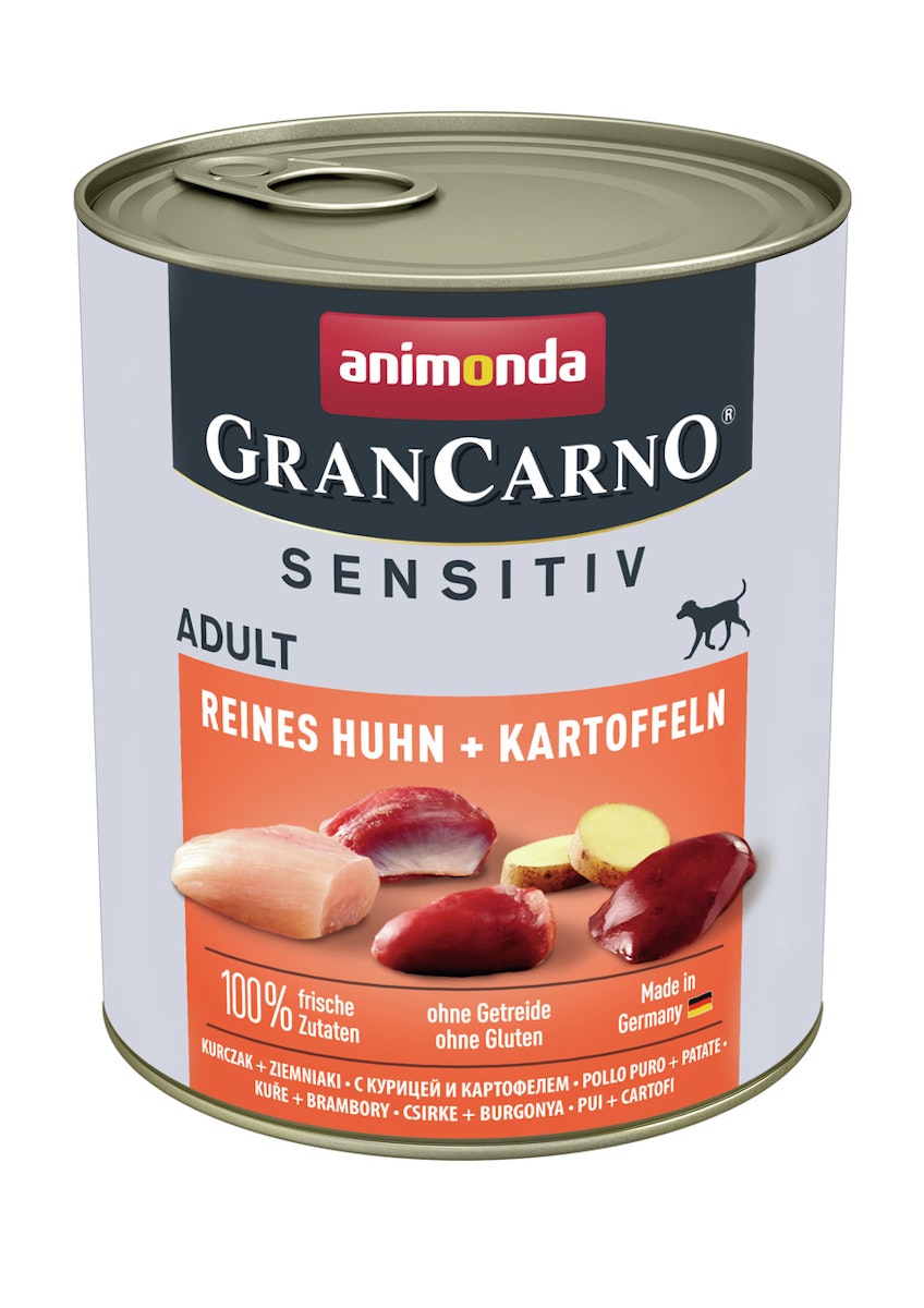 animonda Gran Carno Sensitive Adult 800g Dose Hundenassfutter von Animonda