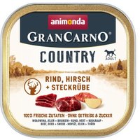 animonda GranCarno Adult Country Hirsch & Rind 22x150 g von Animonda