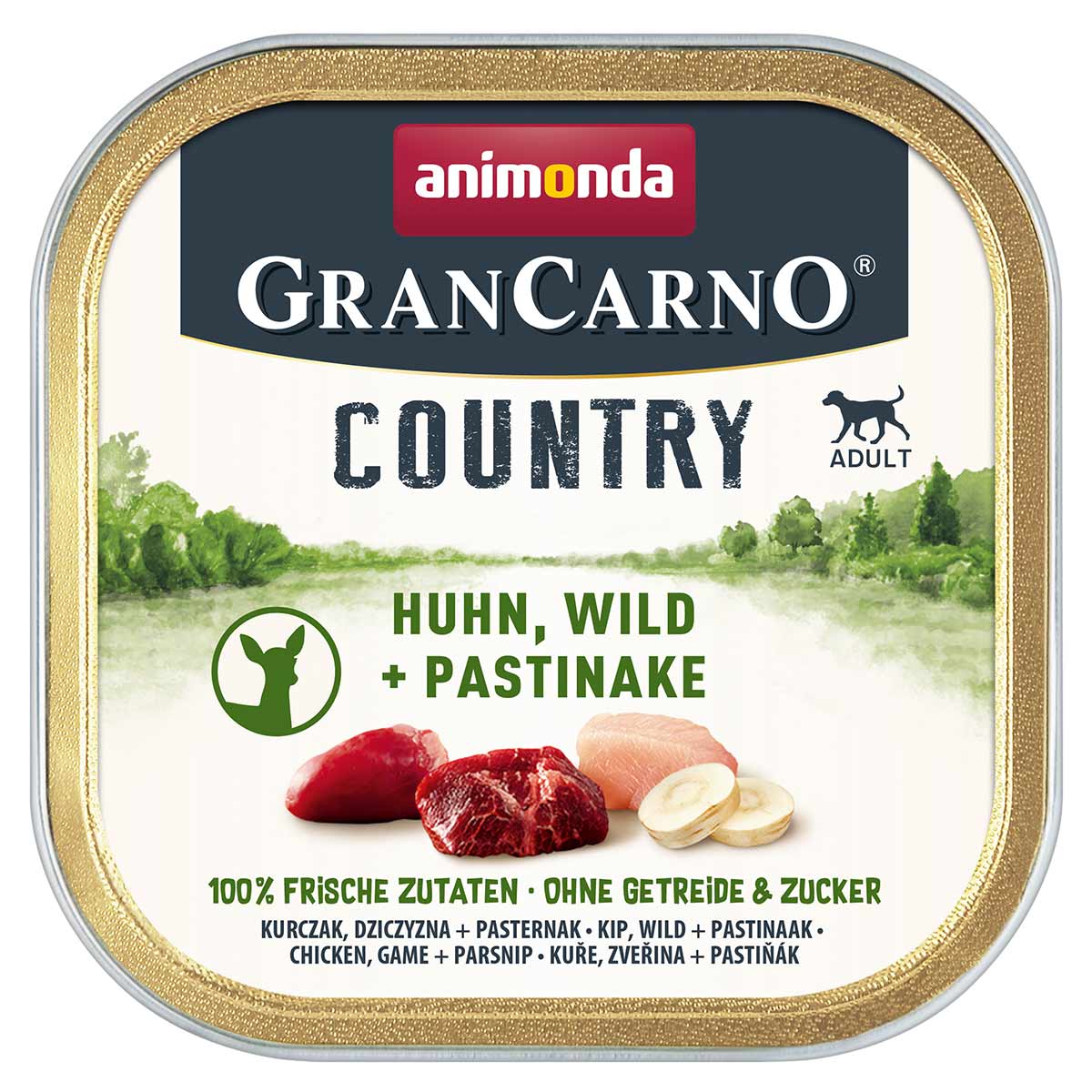 animonda GranCarno Country Huhn, Wild + Pastinake 22x150g animonda GranCarno Country Huhn, Wild + Pastinake 22x150g von animonda GranCarno