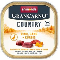 animonda GranCarno Country Nassfutter Hund, Adult, Rind und Gans 22x150 g von Animonda