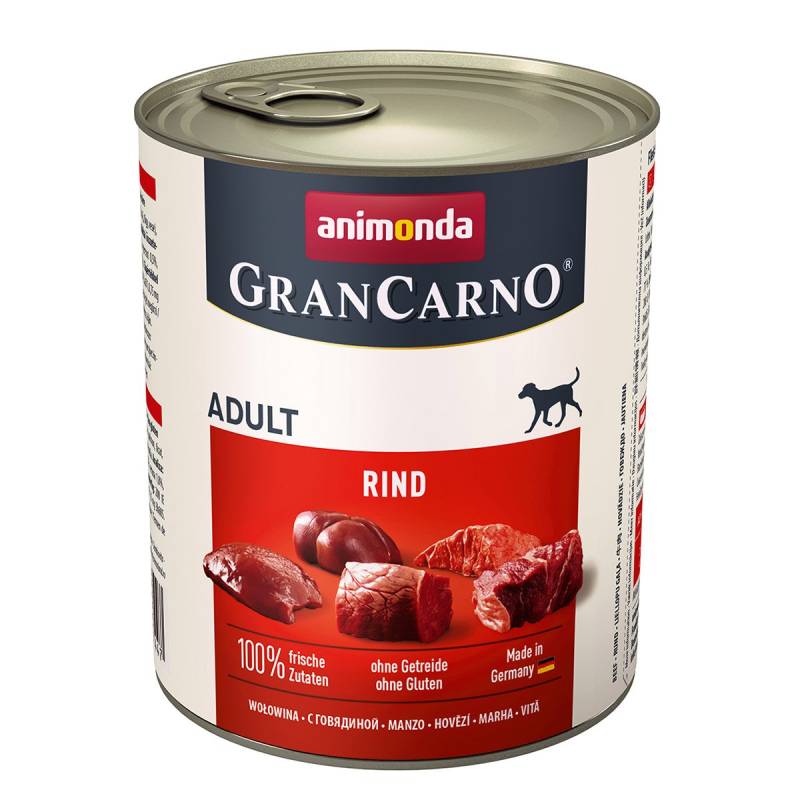animonda GranCarno Rind Pur 24x800g von animonda GranCarno
