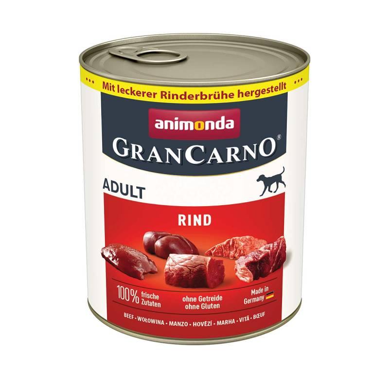 animonda GranCarno Rind Pur 24x800g von animonda GranCarno