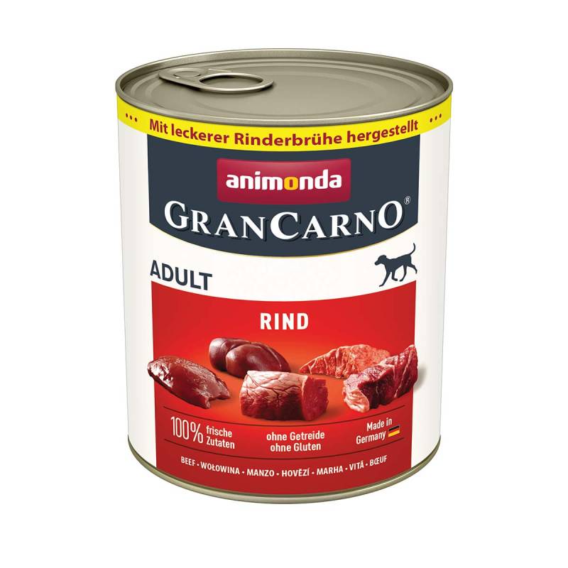 animonda GranCarno Rind Pur 24x800g von animonda GranCarno