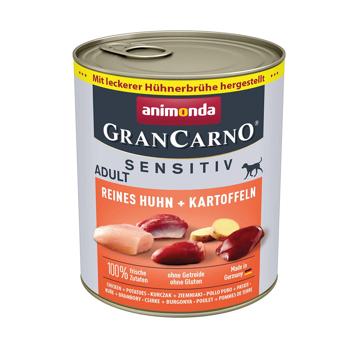 animonda GranCarno Sensitiv Huhn und Kartoffel 12x800g von animonda GranCarno