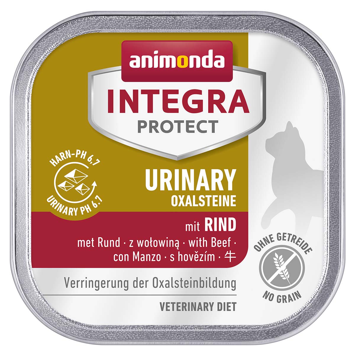 animonda INTEGRA PROTECT Adult Urinary Oxalstein mit Rind 32x100g von animonda Integra Protect