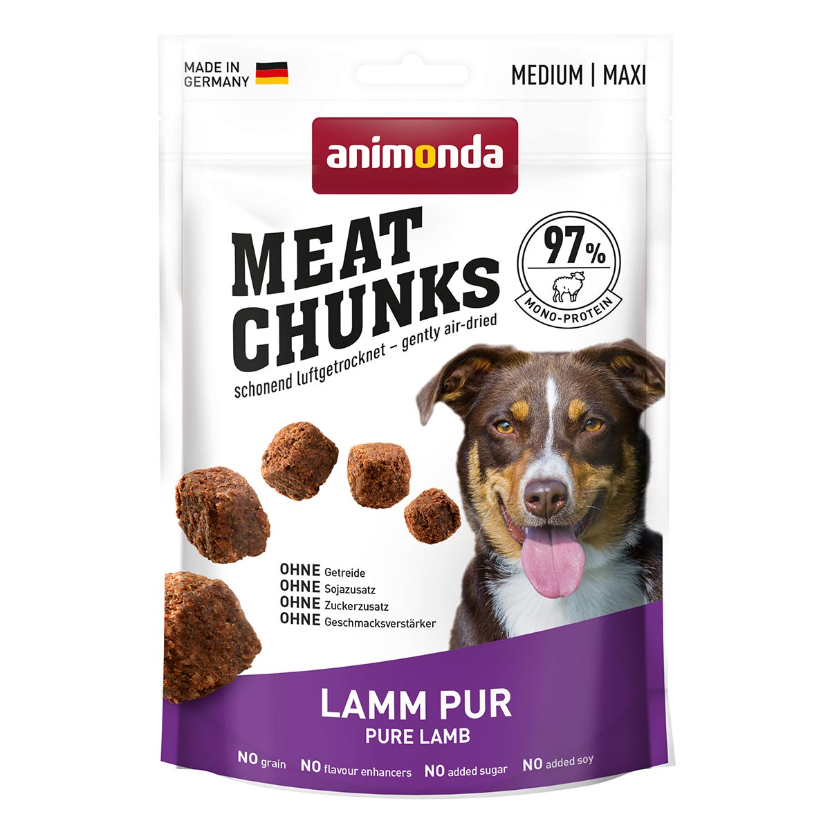 animonda Meat Chunks Adult Lamm pur 80g von Animonda