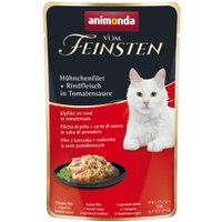 animonda Vom Feinsten 18x50g mit Hühnchenfilet und Rindfleisch, in Tomatensauce animonda Vom Feinsten 18x50g mit Hühnchenfilet und Rindfleisch, in Tomatensauce von Animonda