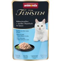 animonda Vom Feinsten 18x50g mit Hühnchenfilet und weißem Thunfisch, in Sauce von Animonda