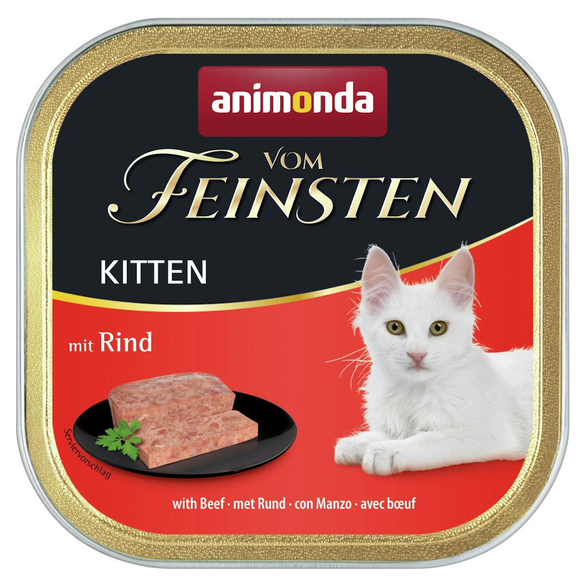 animonda Vom Feinsten Kitten 100g Schale Katzennassfutter von Animonda