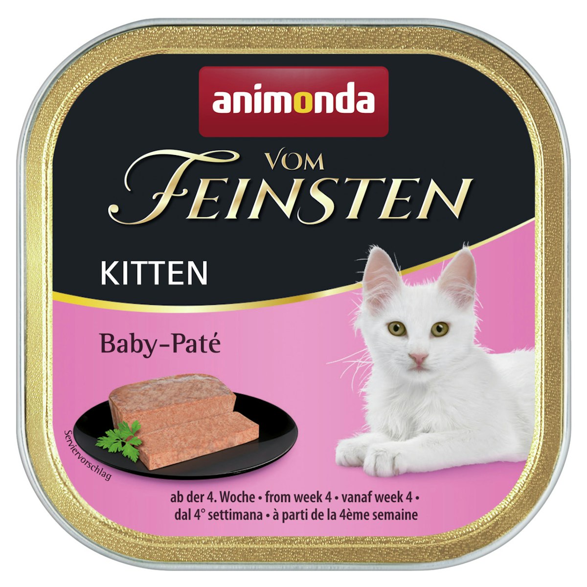 animonda Vom Feinsten Kitten 100g Schale Katzennassfutter von Animonda