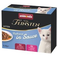 animonda Vom Feinsten Kitten Raffinesse in Sauce Mixpack 8x85 g von Animonda