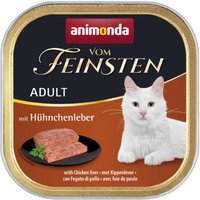 animonda Vom Feinsten Nassfutter Katze, Adult, Hühnerleber 32x100 g animonda Vom Feinsten Nassfutter Katze, Adult, Hühnerleber 32x100 g von Animonda
