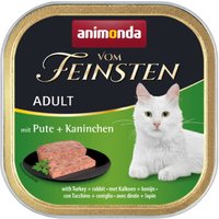 animonda Vom Feinsten Nassfutter Katze, Adult, Pute und Kaninchen 32x100 g animonda Vom Feinsten Nassfutter Katze, Adult, Pute und Kaninchen 32x100 g von Animonda