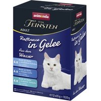 animonda Vom Feinsten Nassfutter Katze Raffinesse in Gelee MixPack Varietäten Kabeljau von Animonda