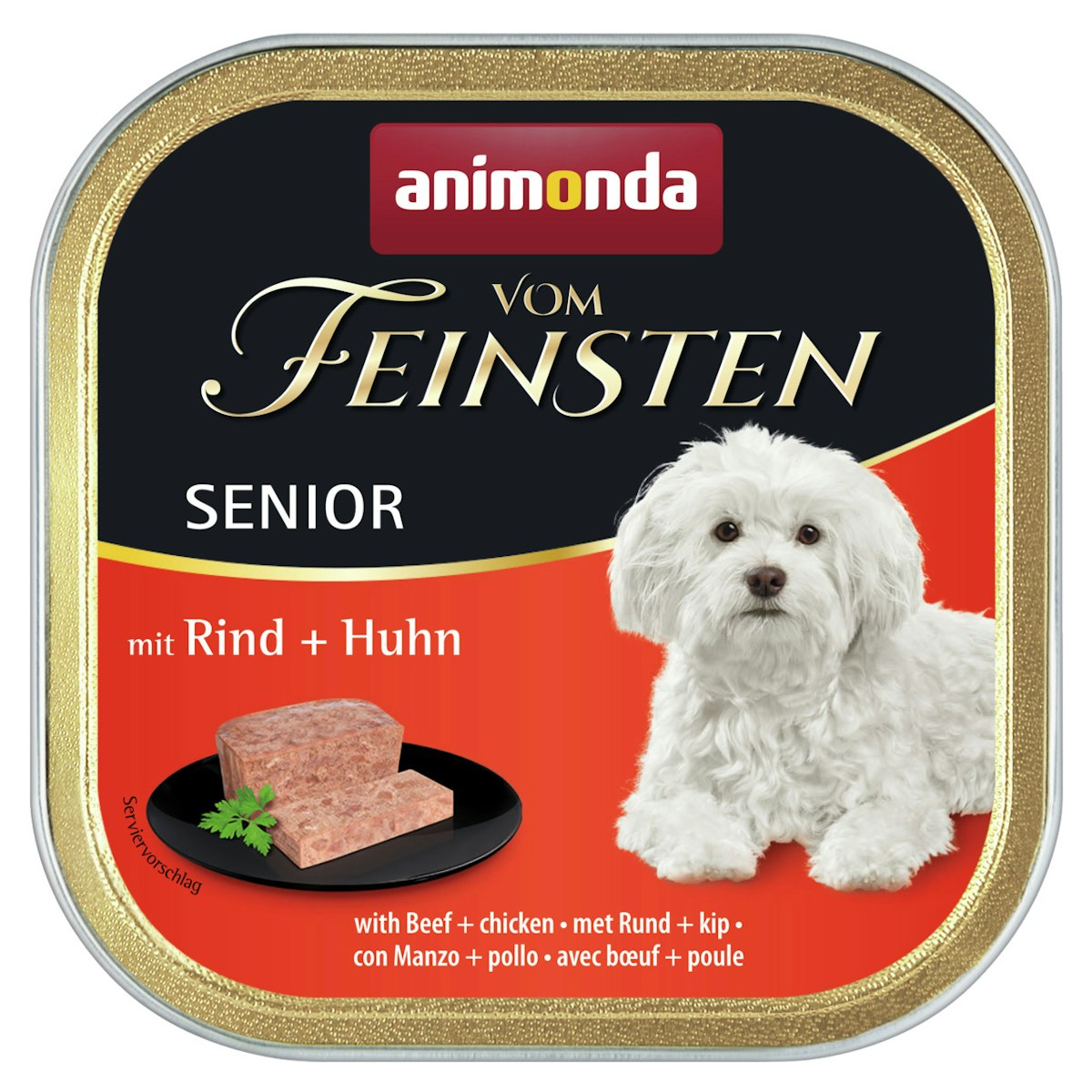 animonda Vom Feinsten Senior 150g Schale Hundenassfutter von Animonda