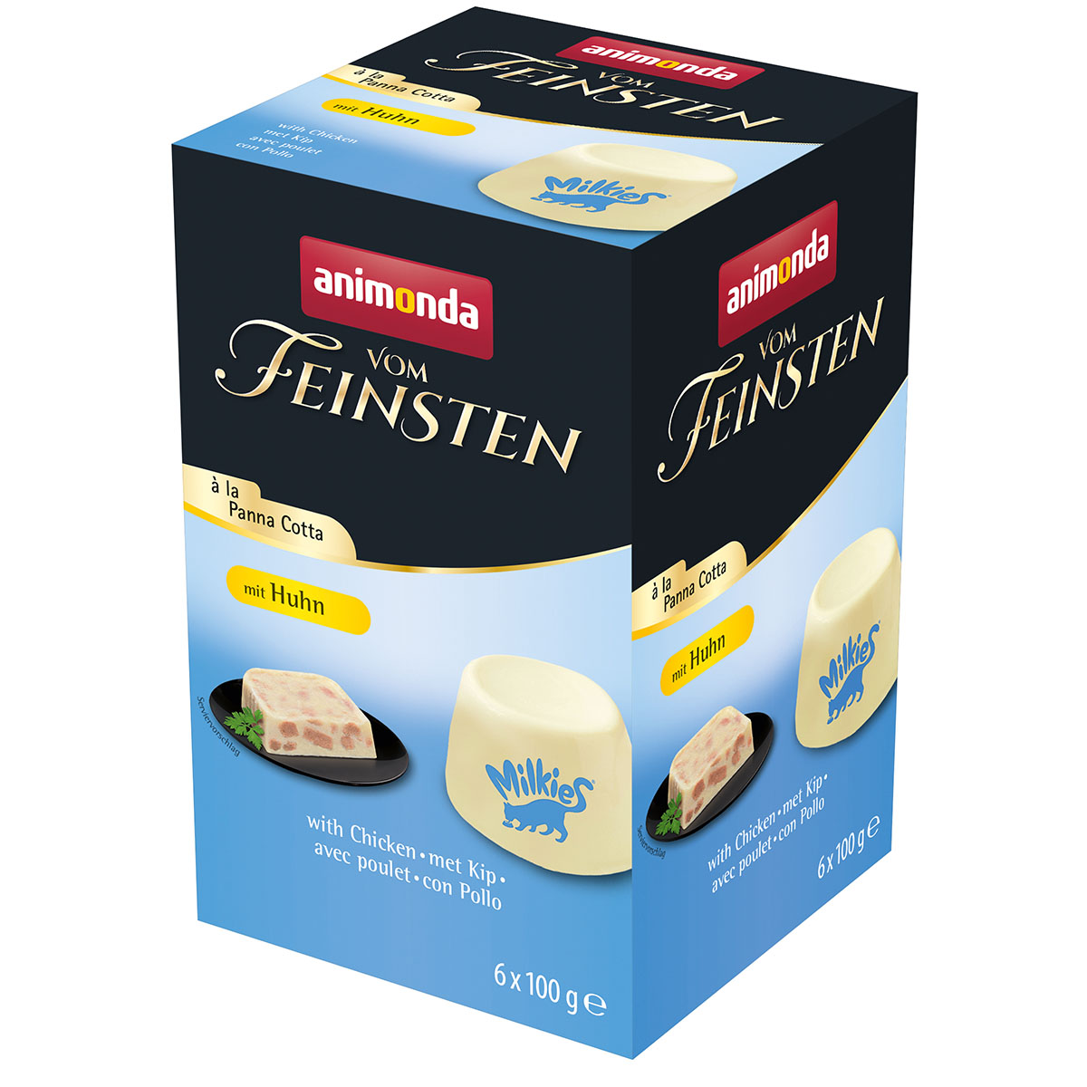 animonda vom Feinsten à la Panna Cotta mit Huhn 32x100g von animonda vom Feinsten