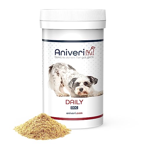 Aniveri - Daily Dog Powder Supplement, Natürliche Vitamine für Hunde, Pulverisierte Hundefuttervitamine für Futter oder KOT, 100g von Aniveri