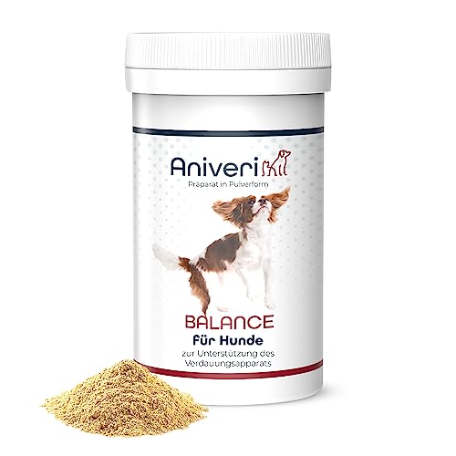 Aniveri - Balance Vitamins for Dogs, Verdauungsvitaminpulver für Hunde, Präbiotisch & Probiotisch mit Vitamin-B-Komplex für Hunde, Gesündere Darmflora für Hunde, 105g von Aniveri