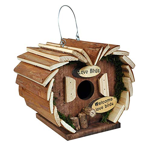 Vogel-Nistkasten aus Holz, zum Aufhängen, für kleine Gartenvögel von Anjing