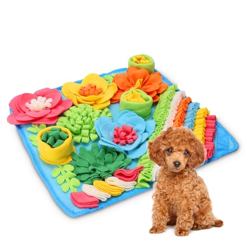Ankilo Schnüffelteppich Hund, Futtermatte SchnüFfelteppich, Waschbar Trainingsmatte, Schnüffelspielzeug Interaktive Hundespielzeug, Hunde Spielteppich für Kleiner Hunderassen,39 x 39CM Ankilo Schnüffelteppich Hund, Futtermatte SchnüFfelteppich, Waschbar Trainingsmatte, Schnüffelspielzeug Interaktive Hundespielzeug, Hunde Spielteppich für Kleiner Hunderassen,39 x 39CM von Ankilo