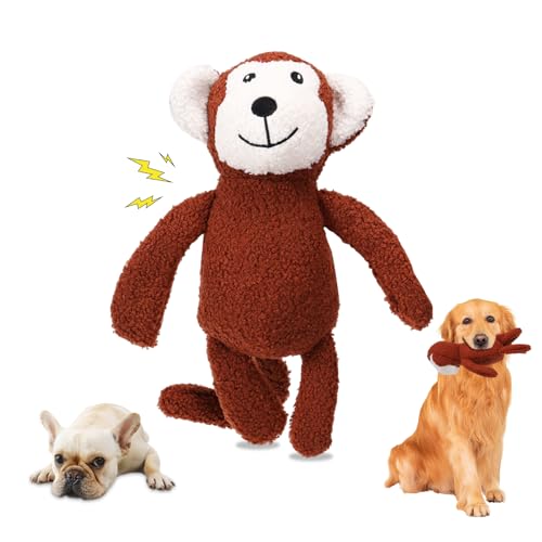 Ankinghor 3-lagiges gefülltes Hundespielzeug, Quietschspielzeug für mittelgroße und große Hunde, Plüsch-Hundespielzeug, für kleine, mittelgroße und große Rassen, niedliche Tiere Ankinghor 3-lagiges gefülltes Hundespielzeug, Quietschspielzeug für mittelgroße und große Hunde, Plüsch-Hundespielzeug, für kleine, mittelgroße und große Rassen, niedliche Tiere von Ankinghor