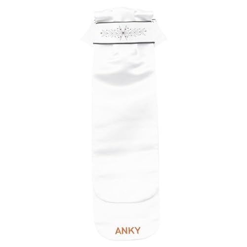 Anky Plastron Sophisticated C-Wear - S - Weiß-Grau von Anky