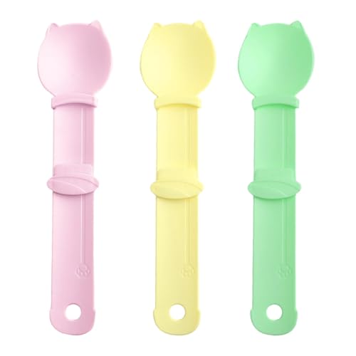 3 Stück Cat Treats Spoon - Katzenstreifen Quetschlöffel - Cat Strip Feeder - Katzenstreifen QuetschlöffelFeeder Strip | Für Katzen Zum Haustiere Auspressen Von Pürees Und Snacks 3 Stück Cat Treats Spoon - Katzenstreifen Quetschlöffel - Cat Strip Feeder - Katzenstreifen QuetschlöffelFeeder Strip | Für Katzen Zum Haustiere Auspressen Von Pürees Und Snacks von Anloximt