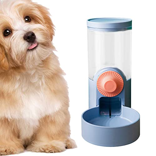Anloximt Haustier-Futterstation Hunde-Futterstation | Schwerkraftfutter- und Wasserspender für Haustiere - Wassernapf für Hunde, selbstspendend, automatischer Hundefutterspender, Wasserspender von Anloximt
