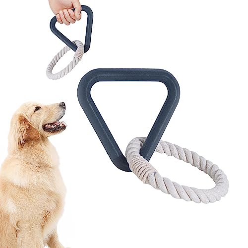 Anloximt Hundeseilspielzeug,Welpen-Schleppspielzeug - Unzerstörbares interaktives Haustier-Seilspielzeug für kleine, mittelgroße und große Hundewelpen, die das Kauen üben von Anloximt