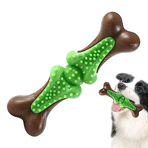 Anloximt Kauspielzeug zum Zahnen für Welpen | Puppy Bone Langlebiges interaktives Hundespielzeug gegen Langeweile,Kauspielzeug für Hunde, Spielzeug zur Bereicherung für Hunde, Welpenzubehör von Anloximt