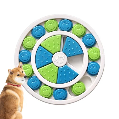 Anloximt Puzzle-Leckerli-Spielzeug für Hunde,Hunde-Leckerli-Spielzeug | Slow Feeder Puzzle-Spielzeug | Futterspielzeug in Lebensmittelqualität, um übermäßiges Essen zu verhindern, das Essen von Anloximt
