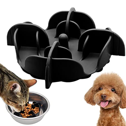 Hunde-Puzzle-Feeder - Langsamer Futternapf aus Silikon für Hunde - Pet Slower Food Feeding Dishes Interactive Bloat Stop Dog Bowl Verhindert das Ersticken eines gesunden Hundenapfs Anloximt von Anloximt