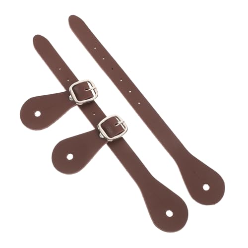 Anneome 2 Stück Teiliges Western Sporenriemen aus PU Verstellbar für Herren Damen Cowboy Stiefel Reitzubehör Komfortabel Robust Modisch für Reiten und Outdoor Anneome 2 Stück Teiliges Western Sporenriemen aus PU Verstellbar für Herren Damen Cowboy Stiefel Reitzubehör Komfortabel Robust Modisch für Reiten und Outdoor von Anneome