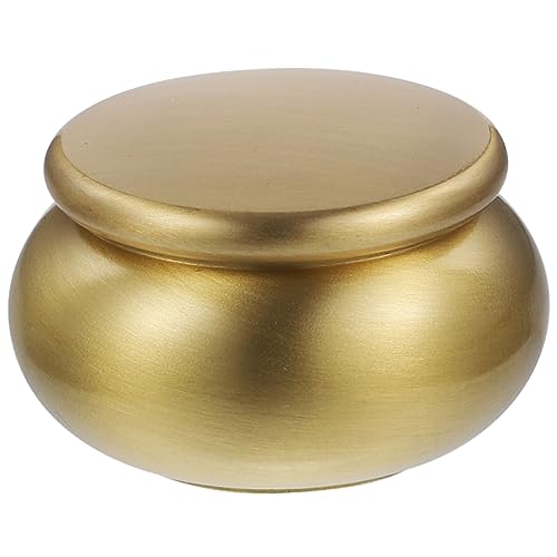 Anneome Kupfer Aufbewahrungsdose Mini Urne Luftdicht Versiegelt Vielseitig Für Räucherpulver Schmuck Dekorativ Für Zuhause Friedhof von Anneome