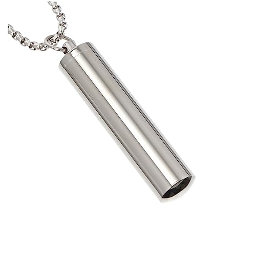 Anneome Urnen Halskette mit Anhänger Schmuckstück als Haustier Gedenkurne Cremation Ashes Keepsake Memorial Necklace für Erinnerung an und Familie von Anneome