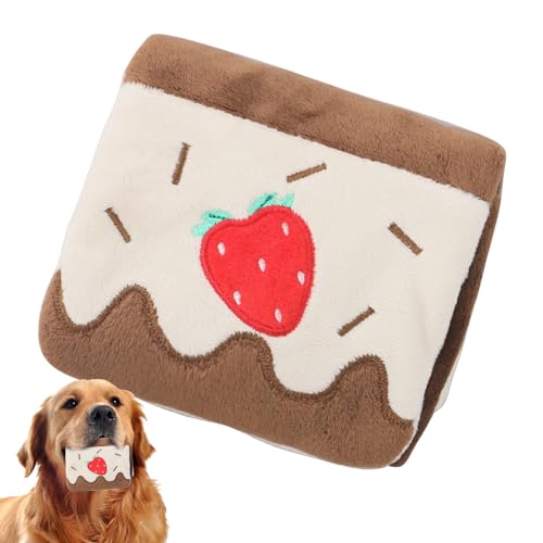 Annewi Hunde-Puzzle-Spielzeug, Hundefutter verstecken Spielzeug, 12 Lebensmittelaufbewahrungstaschen, Hundeanreicherung Quietschende Schnüffel-Leckerli-Verstecken Spender Spielzeug für Welpen von Annewi