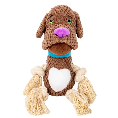 Hundespielzeug für aggressive Kauer, weiches Haustier-Zahnreinigungsspielzeug für Hunde, Welpen, Zahnspielzeug, langlebiges Haustier-Hundespielzeug mit Cartoon-Hundeform, geeignet für Welpen, kleine Hundespielzeug für aggressive Kauer, weiches Haustier-Zahnreinigungsspielzeug für Hunde, Welpen, Zahnspielzeug, langlebiges Haustier-Hundespielzeug mit Cartoon-Hundeform, geeignet für Welpen, kleine von Annewi