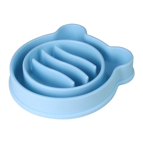 Slow Feeder Hundenäpfe, Anti-Rutsch-Puzzle-Interaktiver Bloat Stop Bowl für Hunde, Hund Slow Feeder Bowl, Langlebige Hundebedarf, rutschfeste Basis Langsames Fressen Puzzle-Schüssel für Welpen, von Annewi